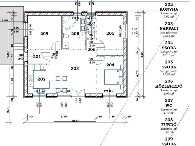 Eladó ház Sárkeresztes 82 nm