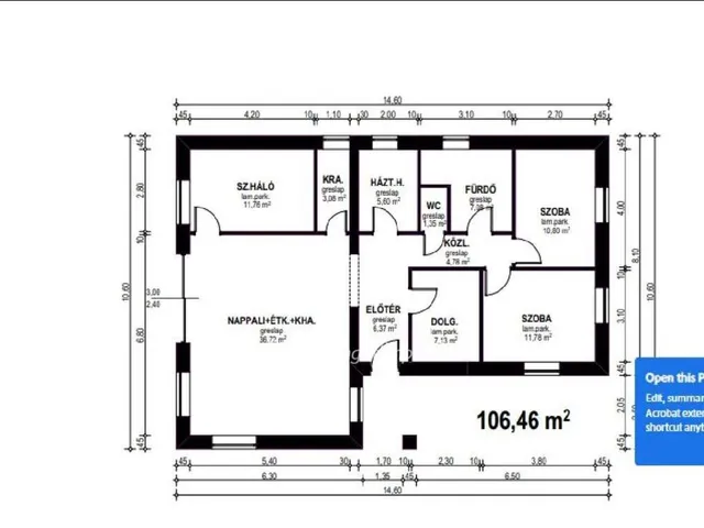 Eladó ház Martonvásár 106 nm
