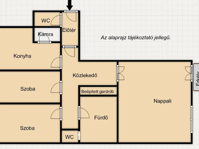 Eladó lakás Budapest XIII. kerület, Angyalföld 77 nm