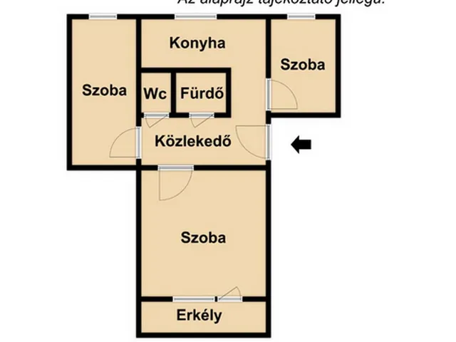 Eladó lakás Budapest XXI. kerület, Szabótelep, Ady Endre út 59 nm