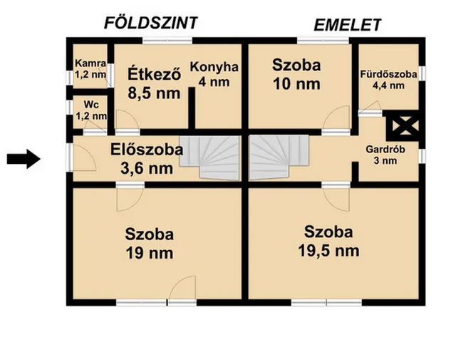 Eladó ház Budapest XXI. kerület, Királyerdő, Csónak utca 76 nm