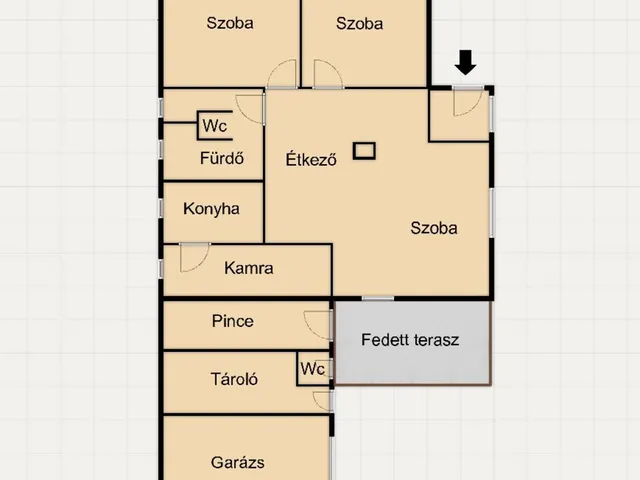 Eladó ház Kiskunlacháza 100 nm