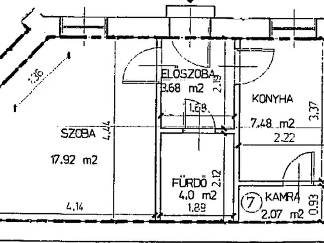 Eladó lakás Budapest IX. kerület, Márton utca 35 nm