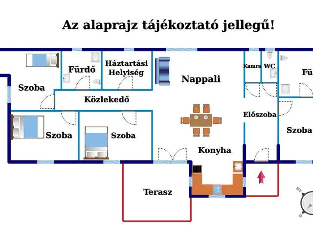 Eladó ház Szigetcsép 128 nm