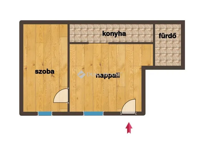 Kiadó lakás Budapest VIII. kerület 45 nm