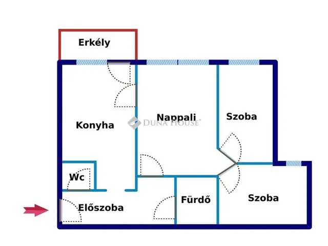 Kiadó lakás Budapest XI. kerület, Somogyi út 52 nm