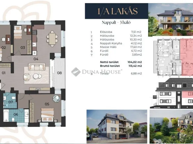 Eladó lakás Budapest XII. kerület, Szarvas Gábor út 113 nm