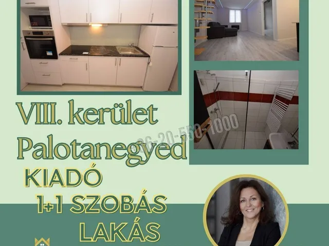 Kiadó lakás Budapest VIII. kerület, Palotanegyed 47 nm