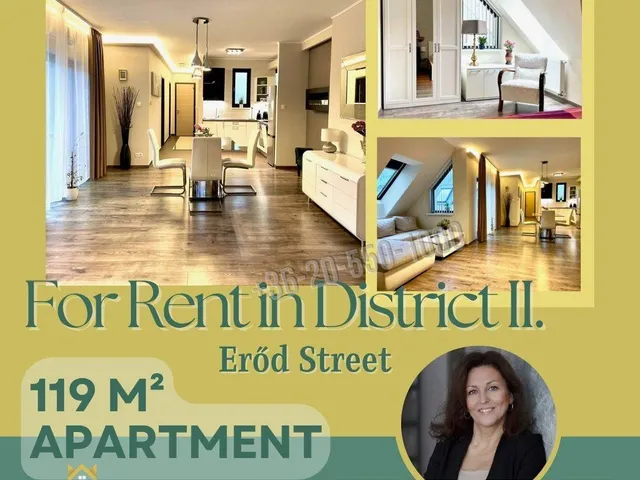 Kiadó lakás Budapest II. kerület 119 nm