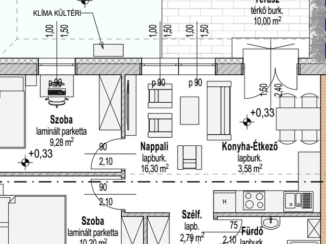 Eladó lakás Pápa 46 nm