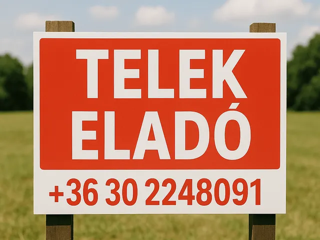 Eladó telek Pápa 929 nm