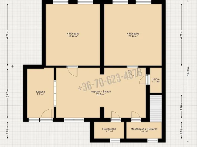 Eladó ház Budapest XVIII. kerület, Wlassics Gyula utca 82 nm