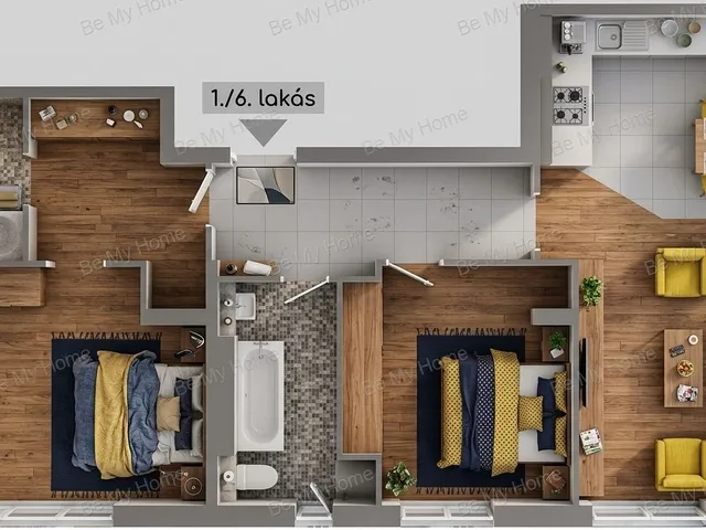 Eladó lakás Budapest III. kerület 78 nm