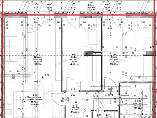 Eladó lakás Budapest III. kerület 69 nm