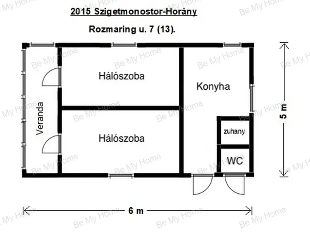 Eladó üdülő és hétvégi ház Szigetmonostor, Horány 55 nm