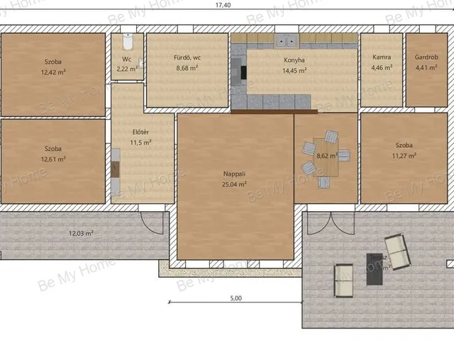 Eladó ház Erdőkertes 125 nm