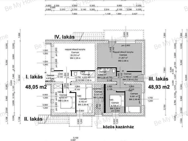 Eladó lakás Szentendre 55 nm