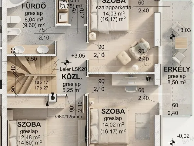 Eladó lakás Budapest III. kerület, Testvérhegy 146 nm