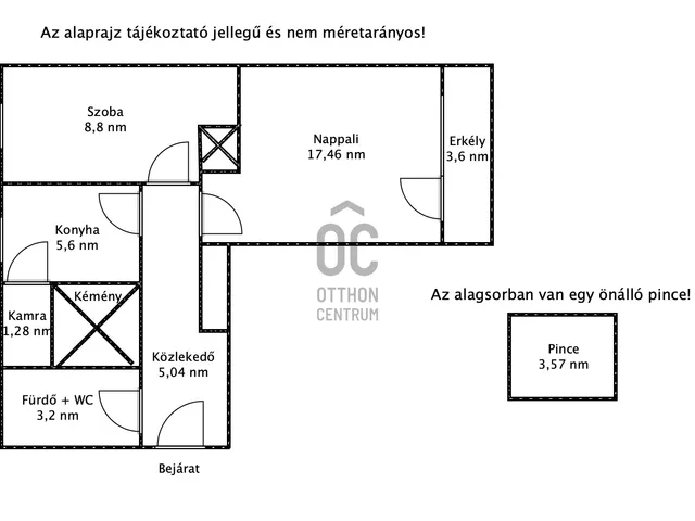 Eladó lakás Százhalombatta 43 nm