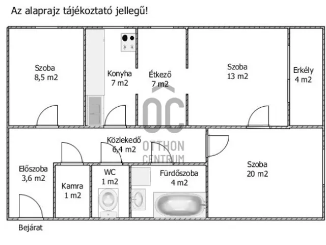 Eladó lakás Százhalombatta 70 nm