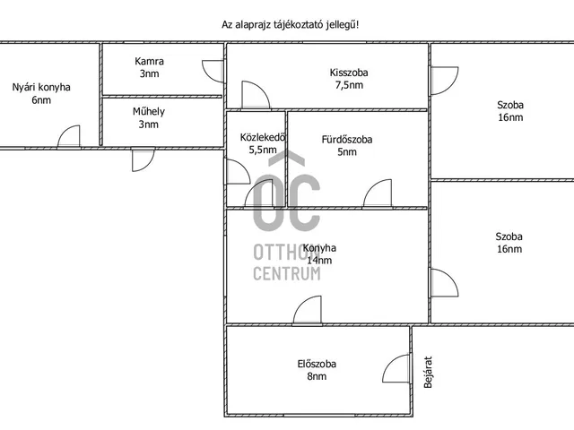 Eladó ház Iváncsa 72 nm