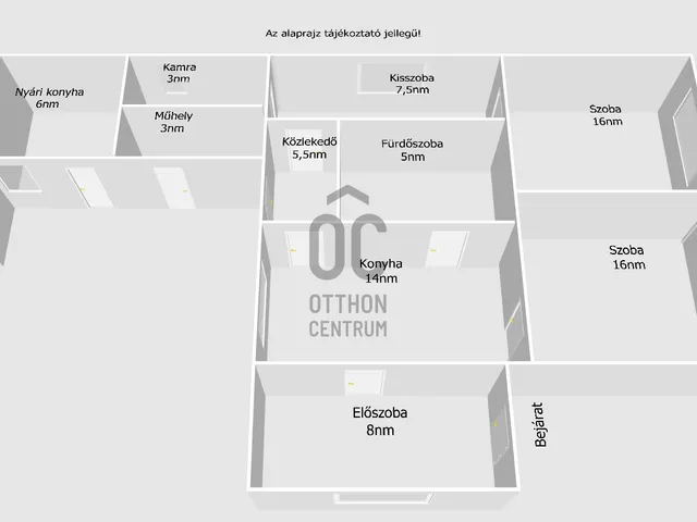 Eladó ház Iváncsa 72 nm