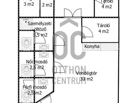 Eladó kereskedelmi és ipari ingatlan Budapest VII. kerület, Külső-Erzsébetváros 88 nm