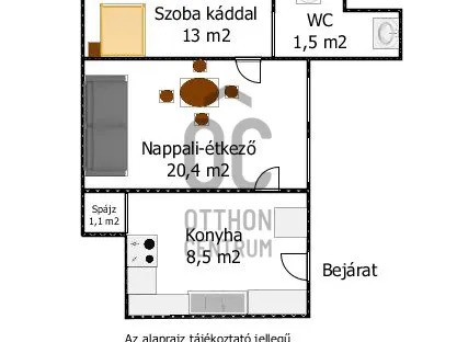 Kiadó lakás Budapest VII. kerület, Külső-Erzsébetváros, Nefelejcs utca 47 nm