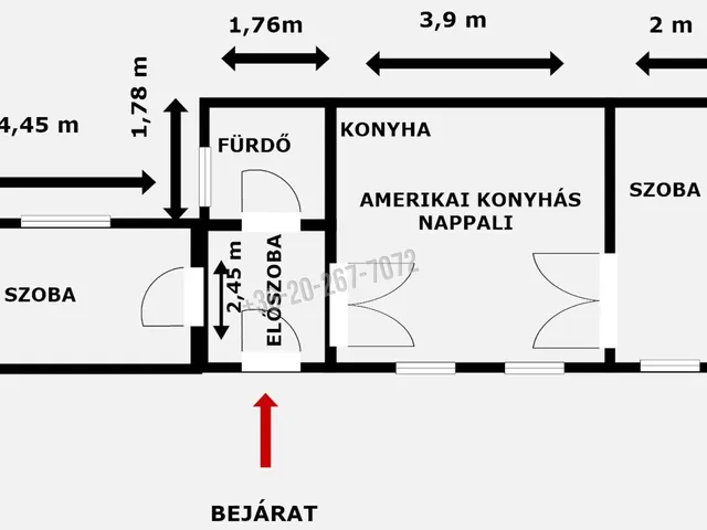 Eladó lakás Budapest VI. kerület, Szív utca 42 nm
