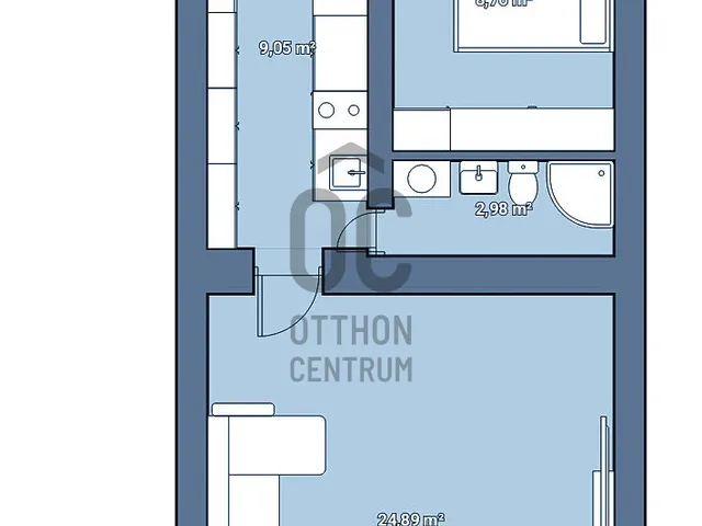 Eladó lakás Budapest VI. kerület 45 nm