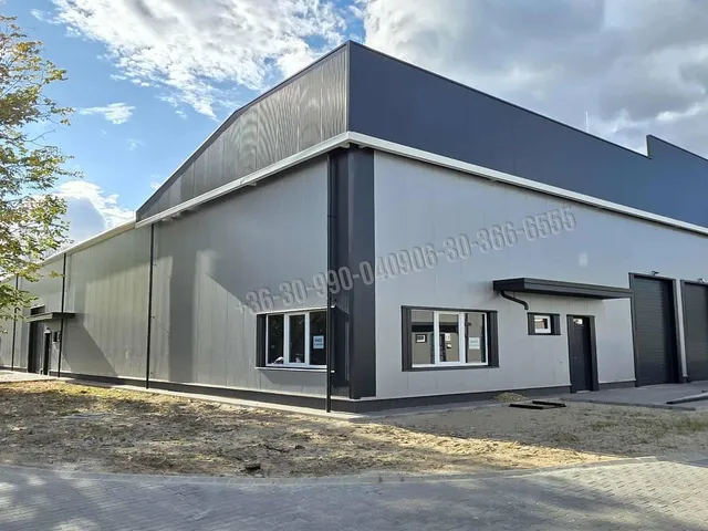 Kiadó kereskedelmi és ipari ingatlan Alsónémedi 545 nm