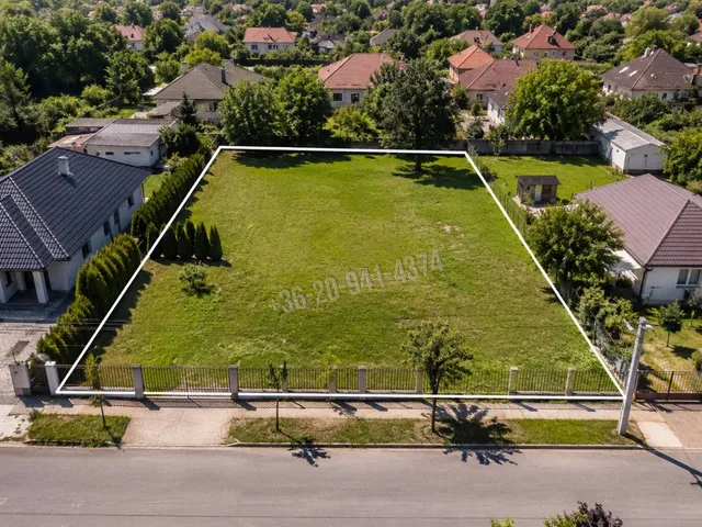 Eladó telek Alsónémedi 900 nm