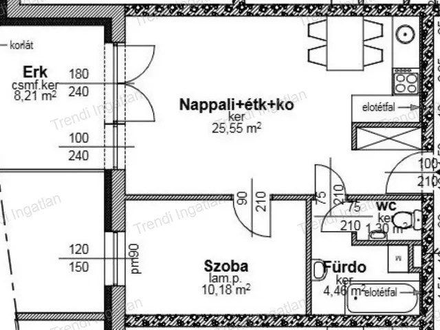 Eladó lakás Győr, Szitásdomb 41 nm