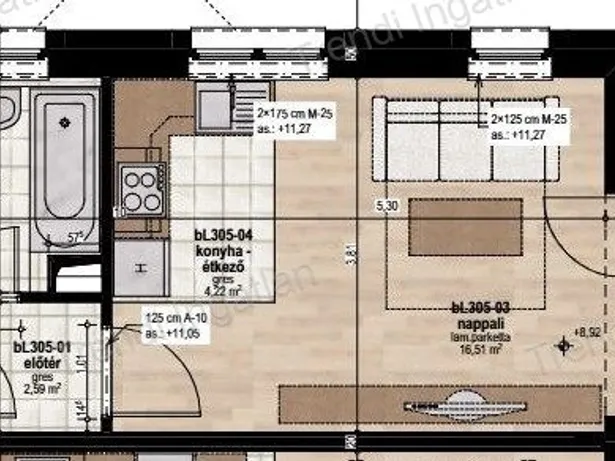 Eladó lakás Veszprém 30 nm