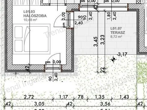 Eladó lakás Győr, Szabadhegy 40 nm