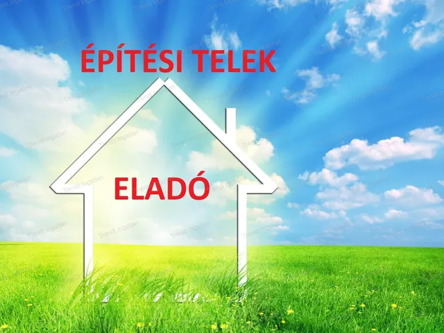 Eladó telek Nagyszentjános 756 nm