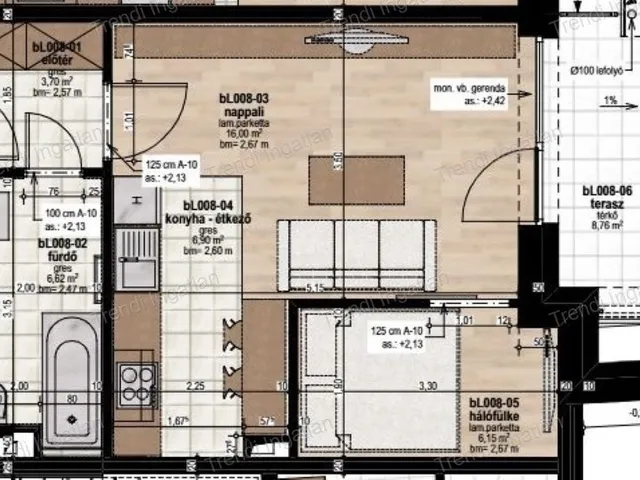 Eladó lakás Veszprém 40 nm