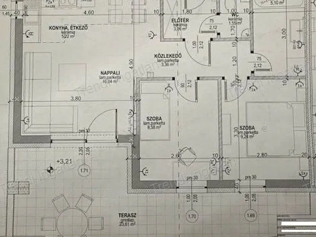 Eladó lakás Győr, Sziget 52 nm