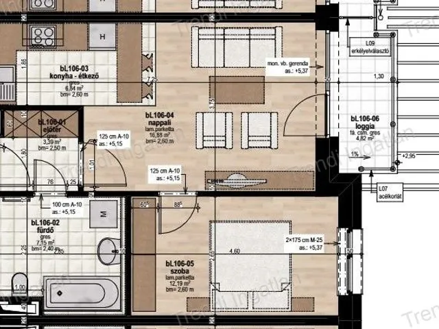 Eladó lakás Veszprém 47 nm