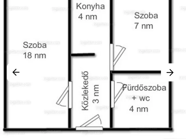 Eladó lakás Nyíregyháza, Jósaváros, Eperjes utca 2 35 nm
