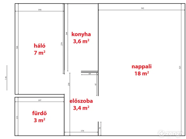 Eladó lakás Budapest XXI. kerület, Csepel Belváros 35 nm