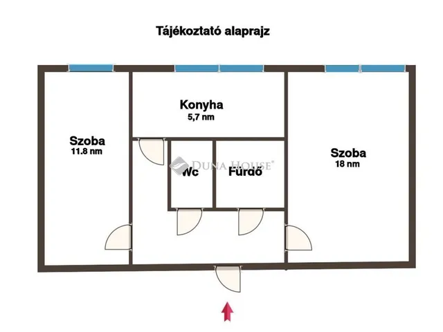 Eladó lakás Dunaújváros 47 nm