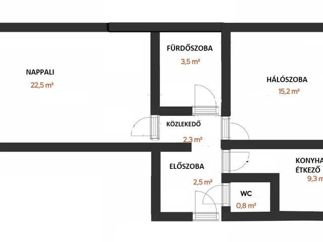 Eladó lakás Budapest XIII. kerület, Angyalföld 56 nm