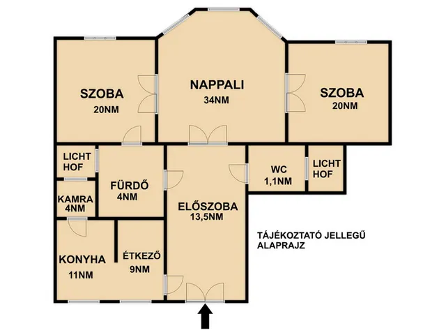 Eladó lakás Budapest VIII. kerület, Népszínháznegyed 114 nm