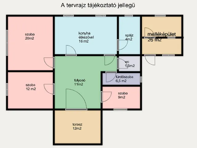 Eladó ház Kiskunmajsa 85 nm