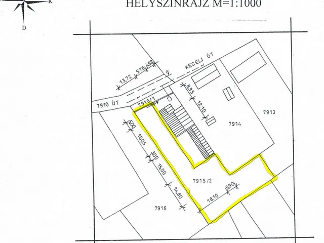 Eladó telek Kiskunhalas 1500 nm