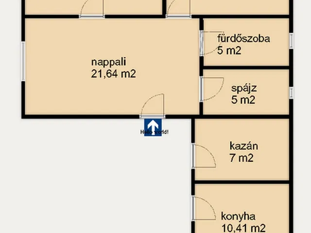 Eladó ház Szank 64 nm