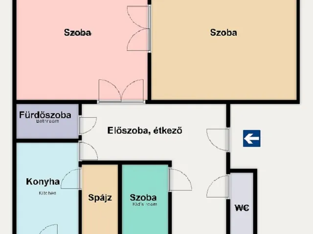 Kiadó lakás Kiskunhalas 98 nm
