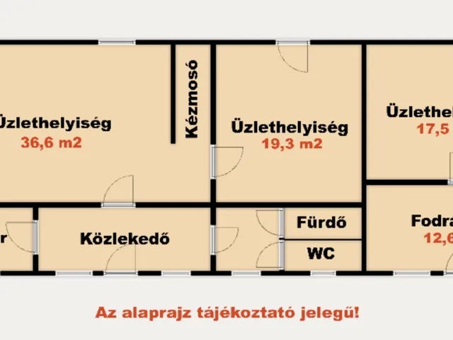 Eladó kereskedelmi és ipari ingatlan Tompa 75 nm