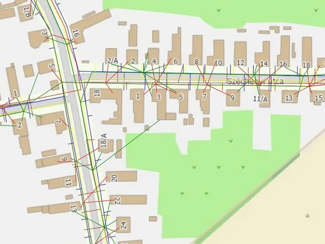 Eladó telek Hajós 1157 nm
